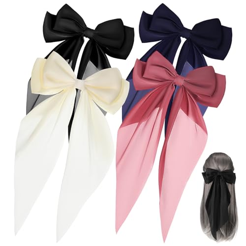 Gatuida 4Stücke Große Haarschleifen Haarspangen für und Mädchen Vielseitige Clips für Hochzeiten und Besondere Anlässe Gatuida 4Stücke Große Haarschleifen Haarspangen für und Mädchen Vielseitige Clips für Hochzeiten und Besondere Anlässe von Gatuida