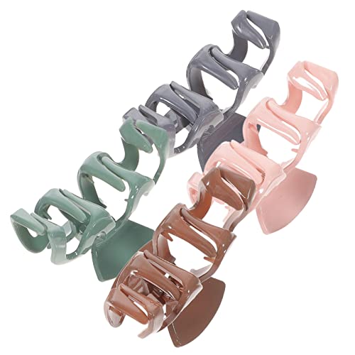 Gatuida 4stücke Klaue Clips Haarklammern Für Damen Große Haarklammern Aus Kunststoff Haarstyling-accessoires Für Dünnes Und Dickes Haar Für Alltag Und Partys von Gatuida