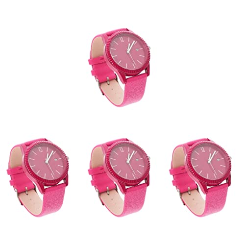 Gatuida 4stücke Damen Armbanduhr Mit Wasserdichtem Design Multifunktionale Uhr Mit Leuchtzifferblatt Elegante Und Praktische Uhr Für Alltag Und Büro Modische Für Frauen von Gatuida