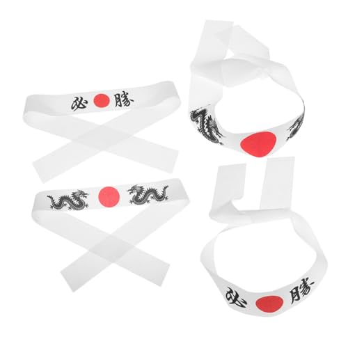 Gatuida 4stücke Japanische Karate Stirnbänder Für Mädchen Einstellbare Samurai Kopfbedeckung Für Karatetraining Rollenspiele Und Partys Zubehör Für Sportliche Aktivitäten Und von Gatuida