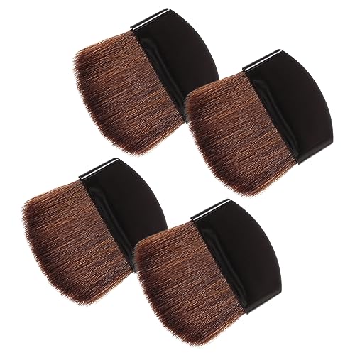 Gatuida 4stücke Teiliges Mini Make-up Pinselset Für Frauen Puder- Highlighterpinsel Mit Weichen Borsten Für Präzises Und Gleichmäßiges Auftragen von Gatuida