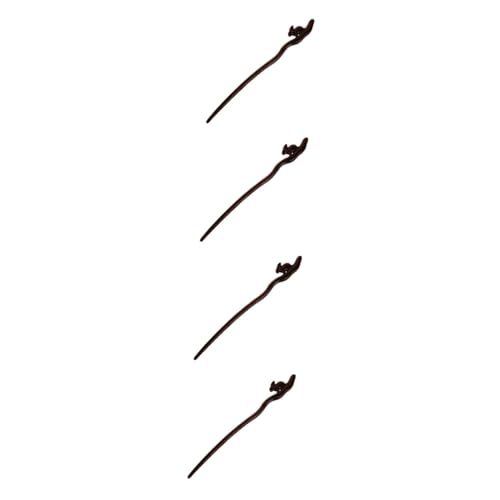 Gatuida 4stücke Vintage Chinesische Haarnadel Mit Hasen-design Haarstäbchen Für Festlichkeiten Und Alltag Für Und Mädchen Einfache Handhabung Und Dekorativ von Gatuida