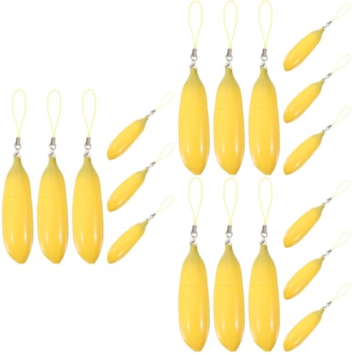 Gatuida 5 Sätze Lip Balm Flaschen Leere Lippenbalsam Behälter Bananenform Für Diy Lippenpflege Und Kosmetische Anwendungen 6 Stück * 5 von Gatuida