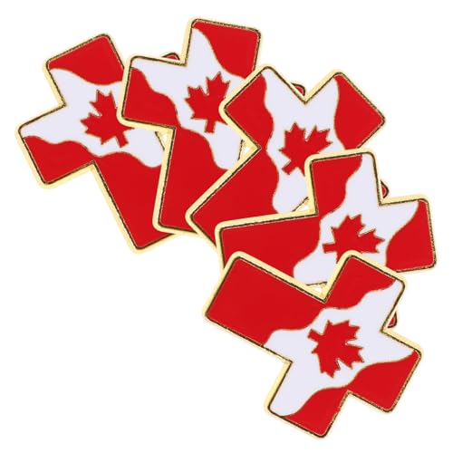 Gatuida 5stücke Kanadische Flagge Anstecknadel Aus Metall Mit Ahornblatt Für Jacken Hüte Rucksäcke Accessoires Für Nationalstolz Reisen Und Alltag Gatuida 5stücke Kanadische Flagge Anstecknadel Aus Metall Mit Ahornblatt Für Jacken Hüte Rucksäcke Accessoires Für Nationalstolz Reisen Und Alltag von Gatuida