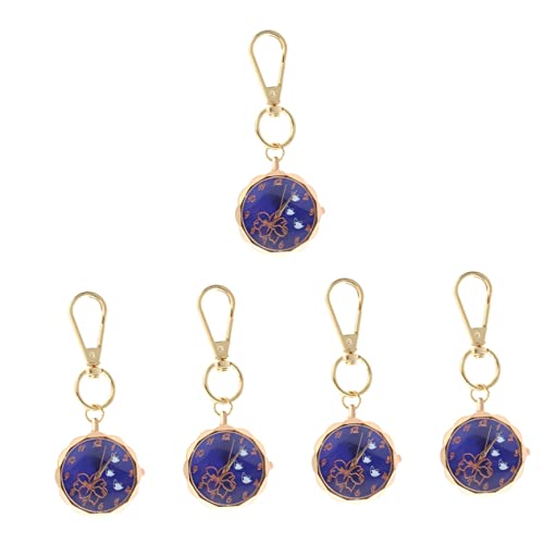 Gatuida 5stücke Schlüsselanhänger Uhr Mit Clip Tragbare Digitale Taschenuhr Für Medizinisches Personal Praktische Uhr Für Alltag Und Beruf Leicht Und Kompakt Als von Gatuida