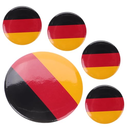 Gatuida 5 Stück Nationalflaggen Brosche Legierung Anstecker Für Kleidung Stilvolle Dekoration Für Männer Und Frauen Vielseitig Einsetzbar Für Partys Und Alltagslook von Gatuida