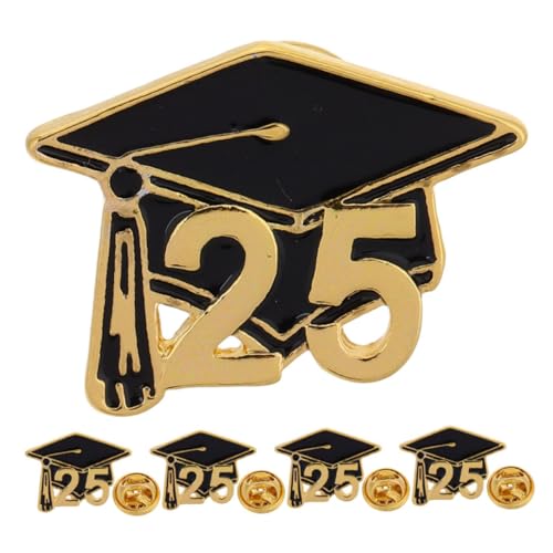 Gatuida 5 Stück Teiliges Abschlussmützen Broschen aus Anstecknadeln für Rucksäcke und Kleidung Vielseitiges Andenken zur Abschlussfeier Erinnerungsschmuck für Abschlussfeier und von Gatuida