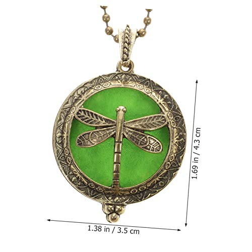 Gatuida 5 Stück Teiliges Aromatherapie Halsketten mit Magnetischem Hohl Anhänger Ätherisches Öl Diffuser Schmuck für Frauen Duftkette in Zufälligen Farben und Stilen Zufällige Farbe von Gatuida