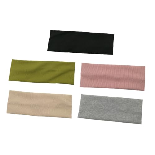 Gatuida 5 Stück Teiliges Elastische Fitness Stirnbänder zum Waschen Des Gesichts und Sport Schweißabsorbierend Hautfreundlich Atmungsaktiv Vielseitig für Yoga Laufen Radfahren Damen Gatuida 5 Stück Teiliges Elastische Fitness Stirnbänder zum Waschen Des Gesichts und Sport Schweißabsorbierend Hautfreundlich Atmungsaktiv Vielseitig für Yoga Laufen Radfahren Damen von Gatuida