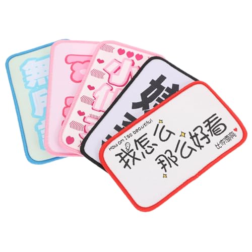 Gatuida 5 Stück Teiliges Haarfransen Pflaster Praktische Haaraufkleber zum Fixieren von Klammer Einfach Anzubringen Entfernen für Damen bei Schminken und Waschen von Gatuida