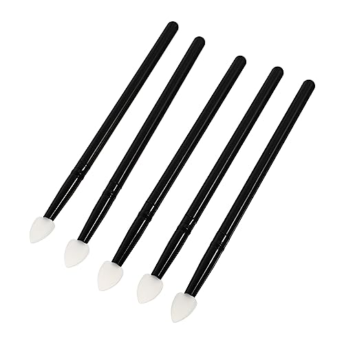 Gatuida 5 Stück Teiliges Silikon Augen Make Up Pinselset Professionelle Augenpinsel für Lidschatten Sanfte und Flexible Bürsten für Gesichtspflege und Make Up Anwendungen von Gatuida