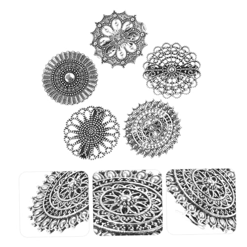 Gatuida 5 Stück Teiliges Vintage Kleid Clips aus Legierung Dekorative Strickjacken und Schalclips für Damen Eleganter Hemdclip als Modisches Accessoire Vielseitig Kombinierbar und von Gatuida