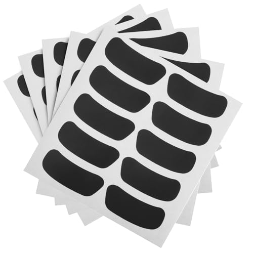 Gatuida 50 Blatt Multifunktions Gesichtsaufkleber Tragbare Atmungsaktive Augenstreifen für Sportfans für Baseball Fußball Softball Lacrosse Personalisierbare Fanaufkleber für Wettkampftage von Gatuida