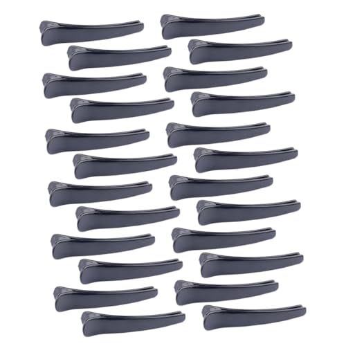 Gatuida 50 Stück Große Haarspangen für Damen Rutschfeste Duckbill Haarclips Schwarz für Haarschnitt und Styling für Mädchen und Frauen Langlebig und Praktisch von Gatuida
