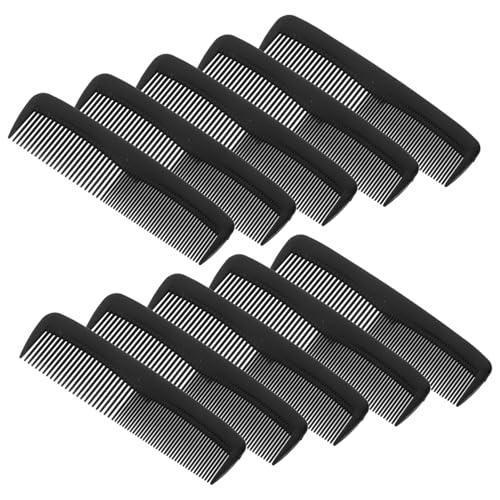 Gatuida 50 Stück Mini Haarkamm aus Robustem PP für Damen Herren und Senioren Feinzahniger und Grobzahniger Salon Kamm für Einfaches Styling und Präzises Schneiden Ergonomisch und Leicht von Gatuida