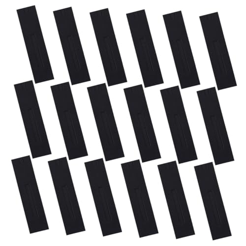 Gatuida 50 Stück Schwarze Papier-Pen Bags mit Sichtfenster Multifunktionale Stifthüllen für Füllfederhalter Kosmetikpinsel und Kleine Accessoires Leicht Praktisch für Schule und Büro Gatuida 50 Stück Schwarze Papier-Pen Bags mit Sichtfenster Multifunktionale Stifthüllen für Füllfederhalter Kosmetikpinsel und Kleine Accessoires Leicht Praktisch für Schule und Büro von Gatuida