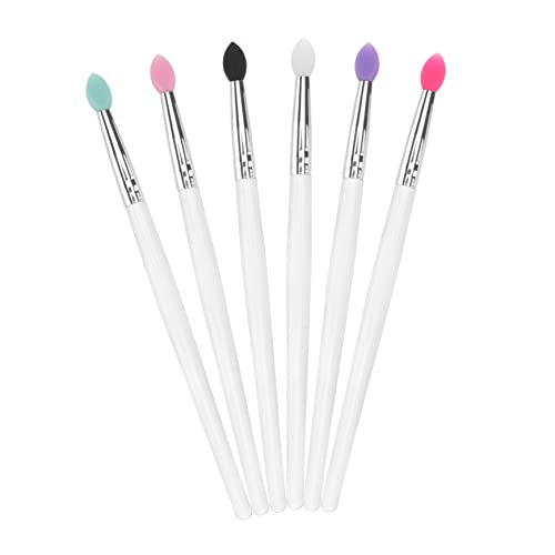 Gatuida 6 Stück Lidschatten Pinsel Mischen Lidschattenbürstenkit Gesicht Make-up-lidschatten Make-up Pinsel Werkzeug Make -up -lidschatten Silikon Transparenter Kunststoffgriff Gatuida 6 Stück Lidschatten Pinsel Mischen Lidschattenbürstenkit Gesicht Make-up-lidschatten Make-up Pinsel Werkzeug Make -up -lidschatten Silikon Transparenter Kunststoffgriff von Gatuida