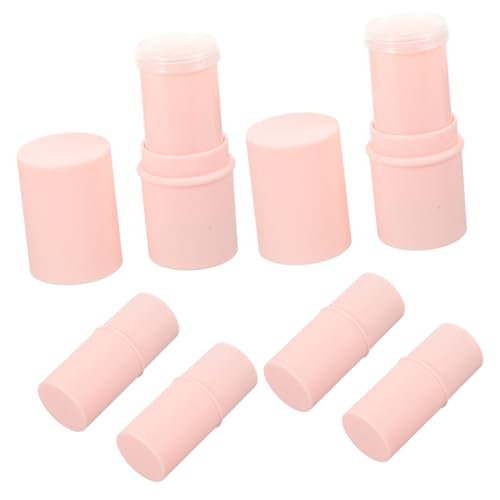 Gatuida 6 Stück Nachfüllbare Lippenstifthülsen aus Stabilem Material DIY Lipgloss Leerbehälter Auslaufsicher Kompakt Modisch Praktische Lippenbalsam Tubes für Frauen Einfach zu Verwenden von Gatuida