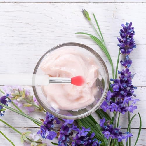 Gatuida 6 Stück Teiliges Make up Lippenpinsel Hautfreundlichem Silikon mit Deckel Weiche Silikon applikatoren für Lippenstift und Lidschatten Tragbar und Einfach zu Reinigen für Unterwegs von Gatuida