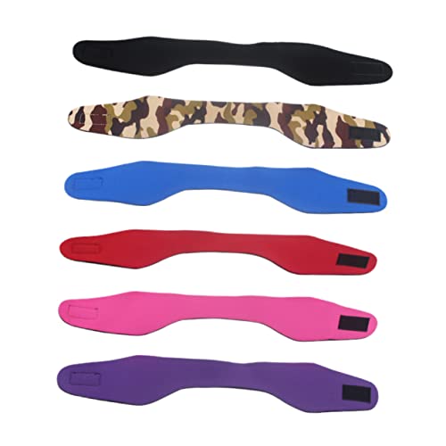 Gatuida 6 Stück Teiliges Neopren Schwimm Stirnband für Erwachsene Wasserdichtes Sport Stirnband zum Duschen Schwimmen Yoga und Sportaktivitäten Elastisch und Schwarz Rot Blau Camouflage Gatuida 6 Stück Teiliges Neopren Schwimm Stirnband für Erwachsene Wasserdichtes Sport Stirnband zum Duschen Schwimmen Yoga und Sportaktivitäten Elastisch und Schwarz Rot Blau Camouflage von Gatuida
