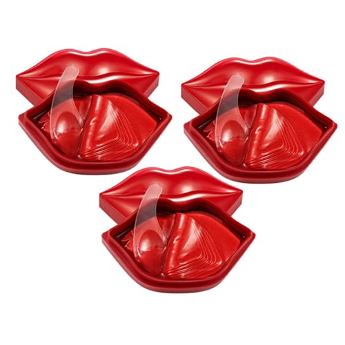 Gatuida 60stücke Lippenmasken-patch Mit Allantoin Feuchtigkeitsspendende Lippenpflege Nährende Lippenmaske Für Rissige Lippen Handlich Und Einfach Zu Tragen von Gatuida