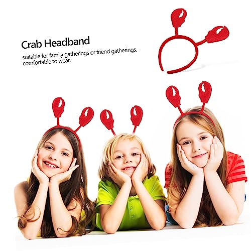 Gatuida 6stücke Krabben-stirnbänder Für Erwachsene Lustige Hummer-haarreifen Als Cosplay-zubehör Für Partys Und Feiern Wiederverwendbar Kreatives Party-accessoire von Gatuida