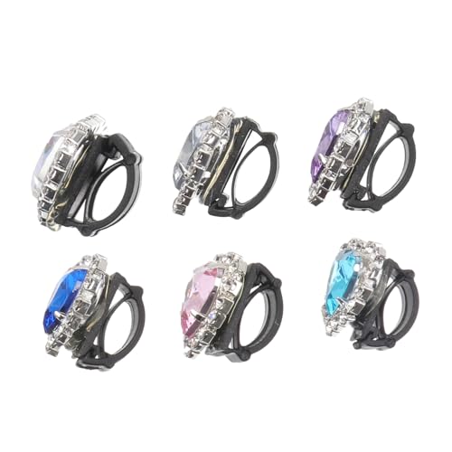 Gatuida 6stücke Schuhschnallen Schuhclip Schuhblume Vielseitige Schuhschnalle Für Damen Diy Schuhschnalle Edelstein Schuhe Decor von Gatuida
