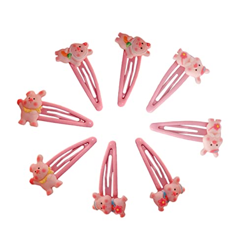 Gatuida 8stücke Mädchen Haarnadel Schwein Haarnadel Haarspange Haar-accessoire Haar-dekor Hergestellt Aus Hochwertigem Material Für Lange Lebensdauer von Gatuida