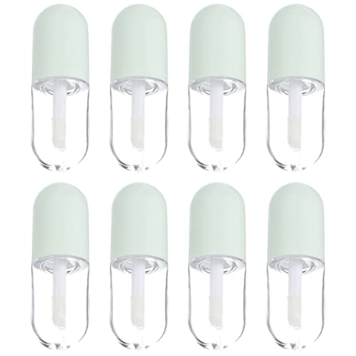 Gatuida 8 Stück Lipgloss Leerflaschen Lipgloss Tuben Leer Für Damen Reise Toilettenartikel Lipgloss Tuben Süßer Farbton Praller Lipgloss Leuchtender Feuchtigkeitsspendender von Gatuida