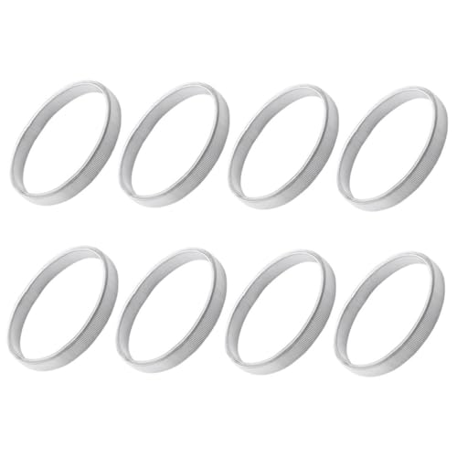 Gatuida 8 Stück Teiliges Elastische Kratzfeste Metallärmelhalter mit Rutschfester Verstellbare Armbänder für Herren und Damen Langlebig Leicht und Vielseitig für Formelle und Outfits von Gatuida