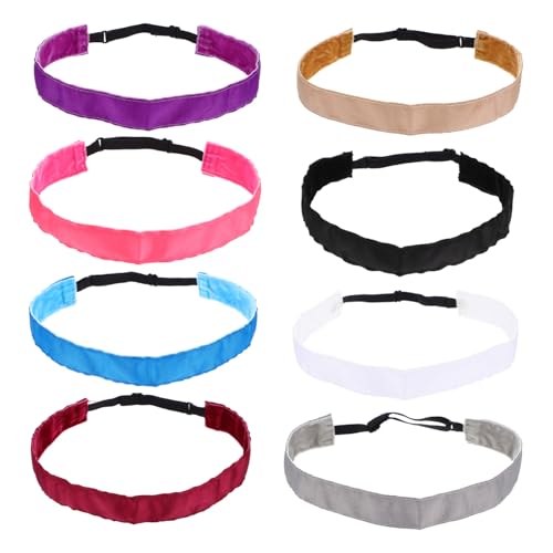 Gatuida 8 Stück Teiliges Elastisches Stirnband für Frauen Rutschfest Schweißabsorbierend Atmungsaktiv für Yoga Fitness Laufen und Alltag Vielseitig und Langlebig Passend für Kopfgrößen Gatuida 8 Stück Teiliges Elastisches Stirnband für Frauen Rutschfest Schweißabsorbierend Atmungsaktiv für Yoga Fitness Laufen und Alltag Vielseitig und Langlebig Passend für Kopfgrößen von Gatuida