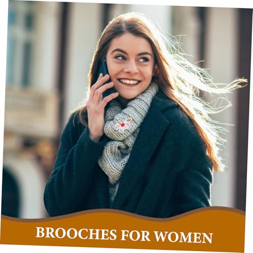 Gatuida 8 Stück Teiliges Plüsch Pferde Broschen mit Offenem Rückenteil Leichte DIY Tier Anhänger für Taschen Schals und Kleidung Niedliche Handgefertigte Pferde Charms für Accessoires von Gatuida