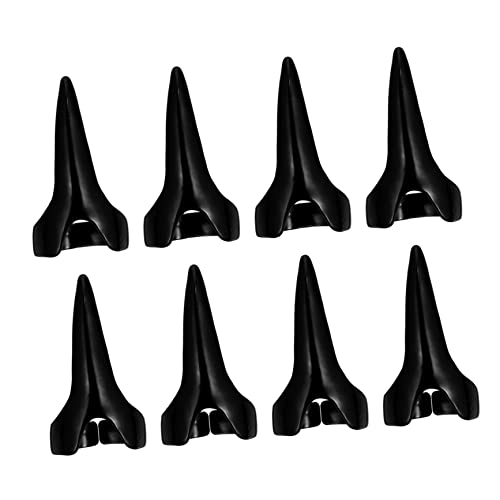 Gatuida 8 Stück Teiliges Set Halloween Finger Ringe Verstellbare Langlebige Dekoration für Cosplay und Partys Schwarz und Offenes Design für Halloween Kostüme und von Gatuida