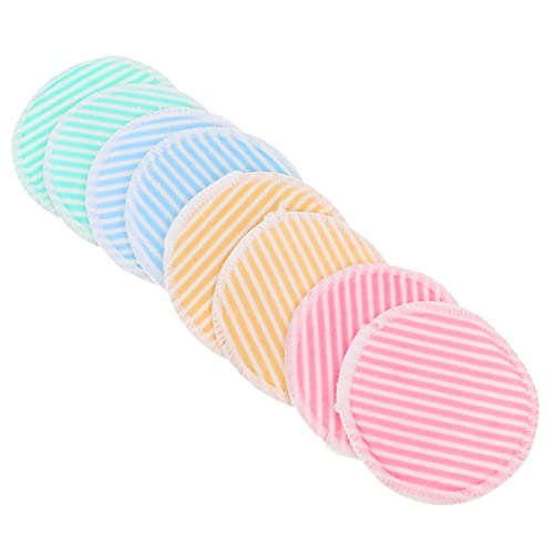 Gatuida 8 Stück Waschbare Abschminkpads aus Bambusfaser Wiederverwendbare Makeup Entferner Pads Blau Gelb und Grün Sanfte Gesichtsreinigung und Peeling Hypoallergen Gatuida 8 Stück Waschbare Abschminkpads aus Bambusfaser Wiederverwendbare Makeup Entferner Pads Blau Gelb und Grün Sanfte Gesichtsreinigung und Peeling Hypoallergen von Gatuida