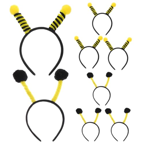 Gatuida 8stücke Bienen-antennen-stirnband Bienen-haarbänder Party-kopfschmuck Für Cosplay Und Bühne Bienen-tentakel-stirnbänder Bienen-partygeschenke Stirnbänder Für Maskenball-partys von Gatuida