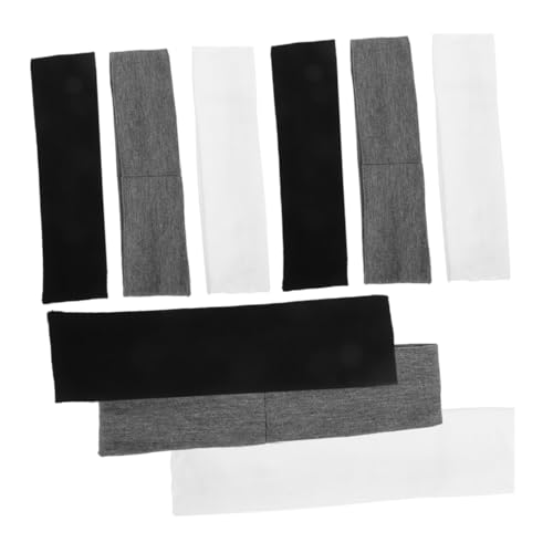 Gatuida 9 Stück Teiliges Yoga Sport Stirnbänder Damen Elastisch Rutschfest Schweißableitend Atmungsaktiv Vielseitig für Fitness Workout Alltag Dunkelgrau Gatuida 9 Stück Teiliges Yoga Sport Stirnbänder Damen Elastisch Rutschfest Schweißableitend Atmungsaktiv Vielseitig für Fitness Workout Alltag Dunkelgrau von Gatuida