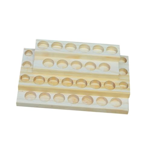 Gatuida Ätherische Öle Organizer aus Massivem Holz Drehbares Multifunktionales Desktop aufbewahrungsregal für Kosmetik Parfüm und Bürobedarf Platzsparend und Leicht zu Reinigen von Gatuida