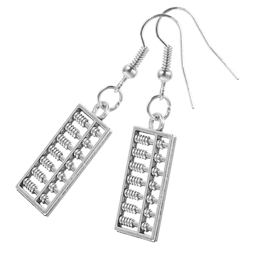 Gatuida Abakus Ohrringe Dangle Abacus Charm Drop Schmuck Mathelehrer Geschenk für Mädchen Lustige Modeschmuck Statement Ohrhänger Anhänger von Gatuida
