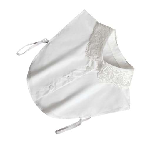 Gatuida Abnehmbare Bestickte Fake kragen Blusen halsteil Damen Vielseitiges Shirt kragen accessoire Angenehm und Modisch für Alltag Büro Shopping und Business meetings von Gatuida