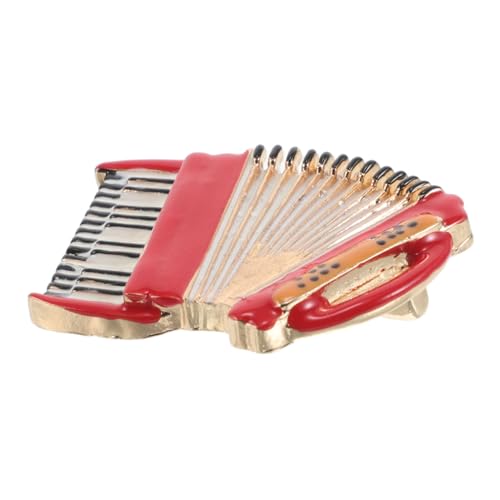 Gatuida Alloy Accordion Brooch Pin Musikinstrument Anstecknadel für Anzug Revers Mantel und Hemd Eleganter Musikmotiv Schmuck für Kleidung und Formelle Outfits von Gatuida