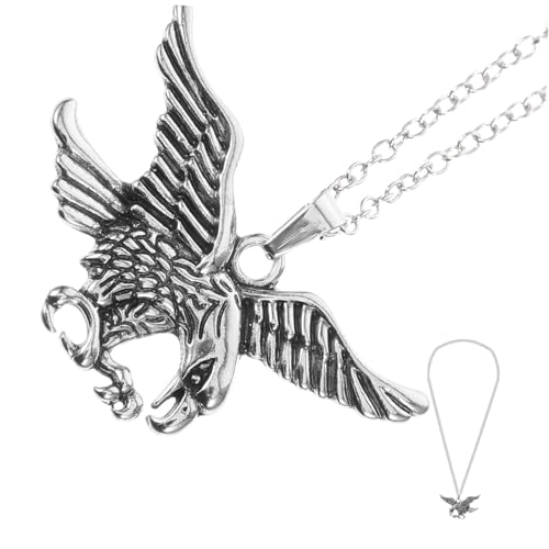 Gatuida Anhänger Halskette für Herren Hip Hop Punk Vintage Ketten Schmuck mit Langlebigem nicht Verblassendem Metallanhänger für Partys Büro und Alltag von Gatuida