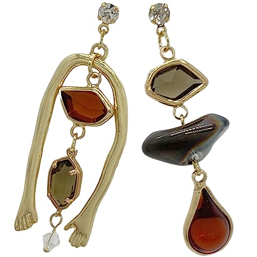 Gatuida Asymmetrische Vintage Ohrringe für Damen Kreative Ohrstecker Leicht und Einfach Anzulegen für Alltag Reisen und Besondere Anlässe für zu Weihnachten Geburtstagen und Feiertagen Gatuida Asymmetrische Vintage Ohrringe für Damen Kreative Ohrstecker Leicht und Einfach Anzulegen für Alltag Reisen und Besondere Anlässe für zu Weihnachten Geburtstagen und Feiertagen von Gatuida