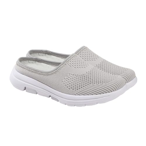 Gatuida Atmungsaktive Mesh Slippers Damen Sommer Schuhe Leicht Halbschuhe Freizeit Angenehm Für Outdoor Reise von Gatuida