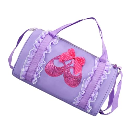 Gatuida Balletttasche Einzelschulter Tasche Leichtes Design Reißverschluss Tanz Aufbewahrungstasche für Mädchen Reisen Alltag von Gatuida