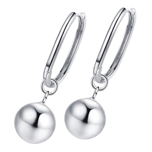 Gatuida Ballohrringe Damen Hängend Große Kugel Ohrschmuck Modisch Leicht Tragbar Party Schmuck von Gatuida