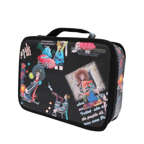 Gatuida Barber Carrying Bag Friseurtasche mit Organizer Fach Trennwand für Haarschneidegeräte Salon Werkzeugtasche Tragbar und Praktisch für Friseure und Styling Zubehör Gatuida Barber Carrying Bag Friseurtasche mit Organizer Fach Trennwand für Haarschneidegeräte Salon Werkzeugtasche Tragbar und Praktisch für Friseure und Styling Zubehör von Gatuida