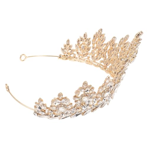 Gatuida Barock Tiara für Frauen Braut Hochzeit Haarschmuck mit Strass Langlebige Legierung Elegant für Geburtstag Braut Party Fotoshooting Accessoire Gatuida Barock Tiara für Frauen Braut Hochzeit Haarschmuck mit Strass Langlebige Legierung Elegant für Geburtstag Braut Party Fotoshooting Accessoire von Gatuida