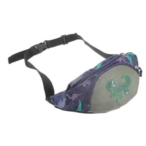 Gatuida Bauchtasche Dinosaurier Motiv Canvas Verstellbar als Brust Umhängetasche Robust und Vielseitig für Jungen Mädchen Crossbody Tasche für Ausflug Picknick Sport Alltag von Gatuida