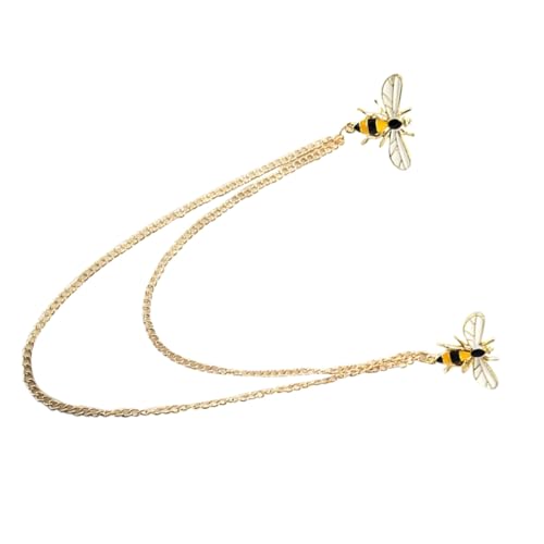 Gatuida Bienen Brosche Anstecknadel aus Legierung Modisches Accessoire für Kleidung Mäntel Taschen Schals Einfach zu Befestigen Stilvoller Schmuck für Damen Vielseitig Kombinierbar von Gatuida