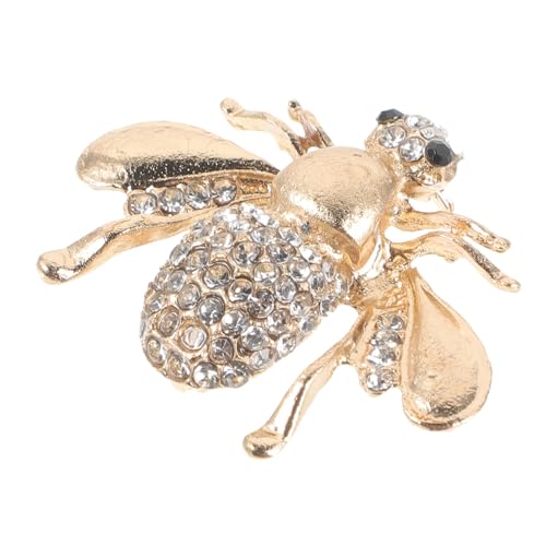 Gatuida Bienenbrosche mit Strass Eleganter Anstecker für Damen Kreative Insektenform Schmuckzubehör für Kleidung und Schals Hochwertiges Design für von Gatuida
